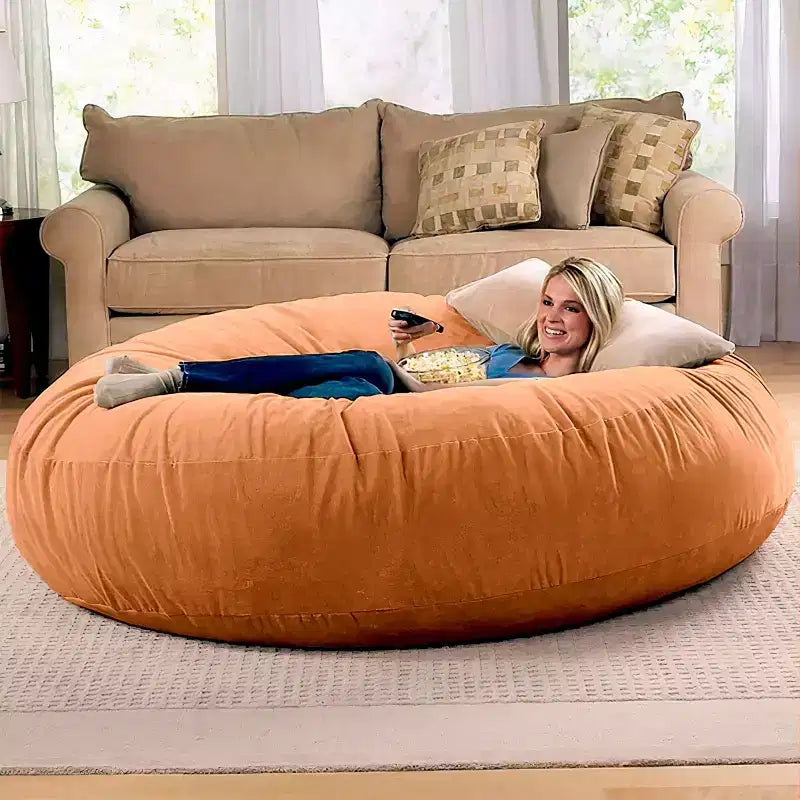 Jaxx Cocoon de 6 pieds – Grand pouf pour adultes