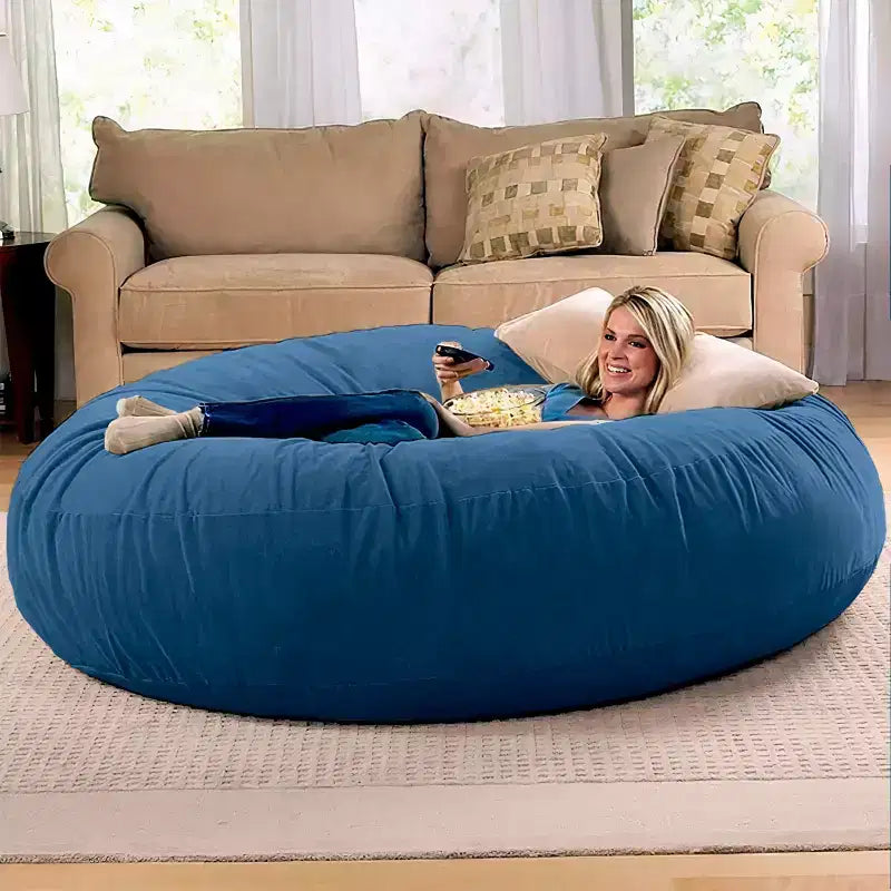 Jaxx Cocoon de 6 pieds – Grand pouf pour adultes