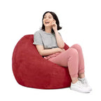 Pouf Jaxx Saxx de 90 cm avec housse amovible