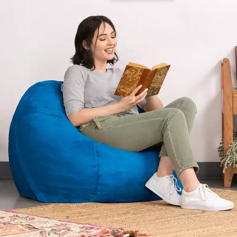 Pouf Jaxx Saxx de 90 cm avec housse amovible