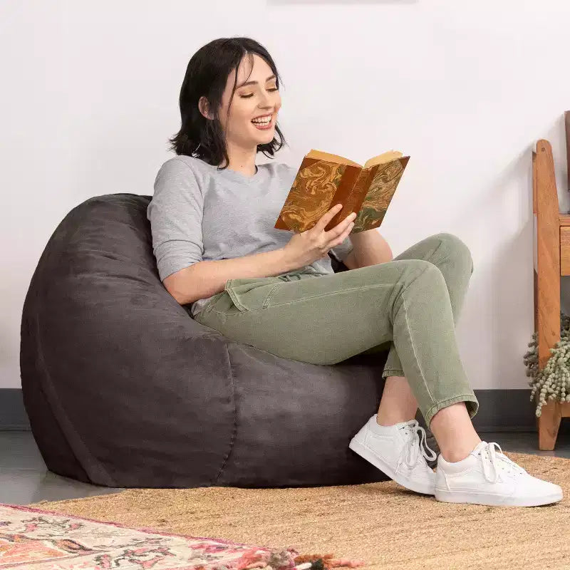 Pouf Jaxx Saxx de 90 cm avec housse amovible