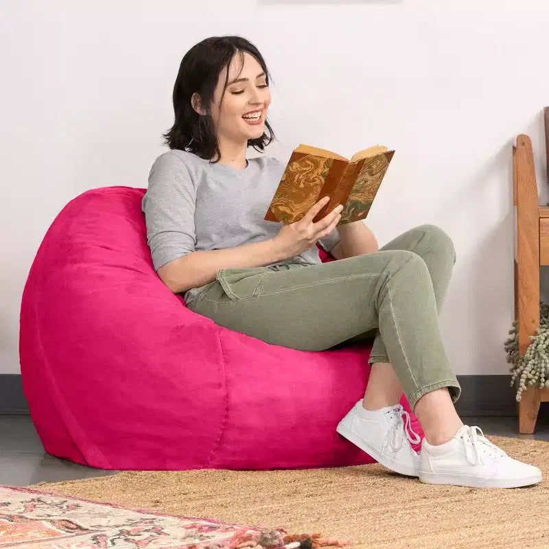 Pouf Jaxx Saxx de 90 cm avec housse amovible