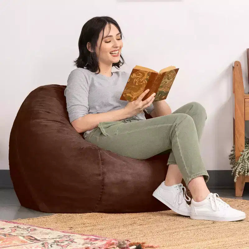 Pouf Jaxx Saxx de 90 cm avec housse amovible