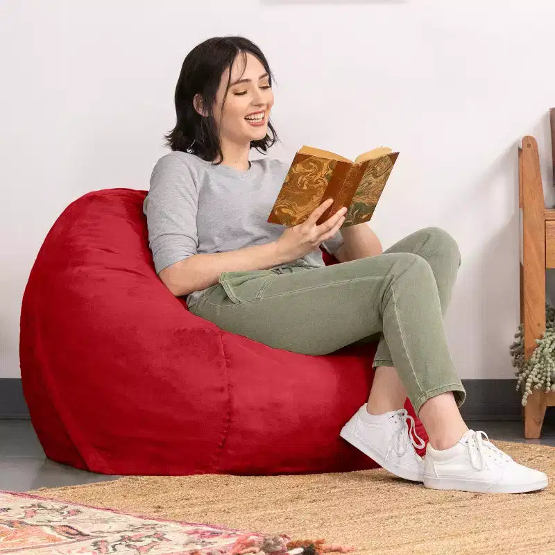 Pouf Jaxx Saxx de 90 cm avec housse amovible