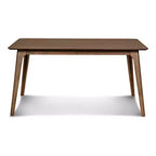 New Classic Furniture, Furniture Oscar 59 Table à manger rectangulaire en bois massif Noyer