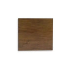 Table d'appoint rectangulaire traditionnelle Signature Design by Ashley Sturlayne – Table d'appoint à deux niveaux avec poteaux décoratifs, marron