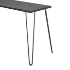 Bureau en L Ameriwood Home Haven avec étagère surélevée