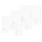 Yescom 3 Pack 36x24 Acrylic Screen Board Table Guard Barrier Divider Shield Office