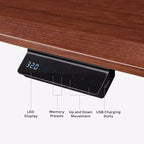 EUREKA ERGONOMIC Bureau Assis-Debout Moderne à Hauteur Réglable (63x29)