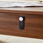 Table basse multifonctionnelle GDFStudio Marshall de 40 W en bois avec rangement et serrure à combinaison