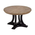 Kate and Laurel Linsley Wood Coffee Table, 28x28x18, Rustic Brown