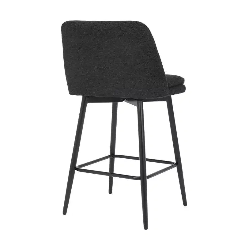 Tabourets de bar Vatros réglables en hauteur, pivotants à 360°, lot de 2