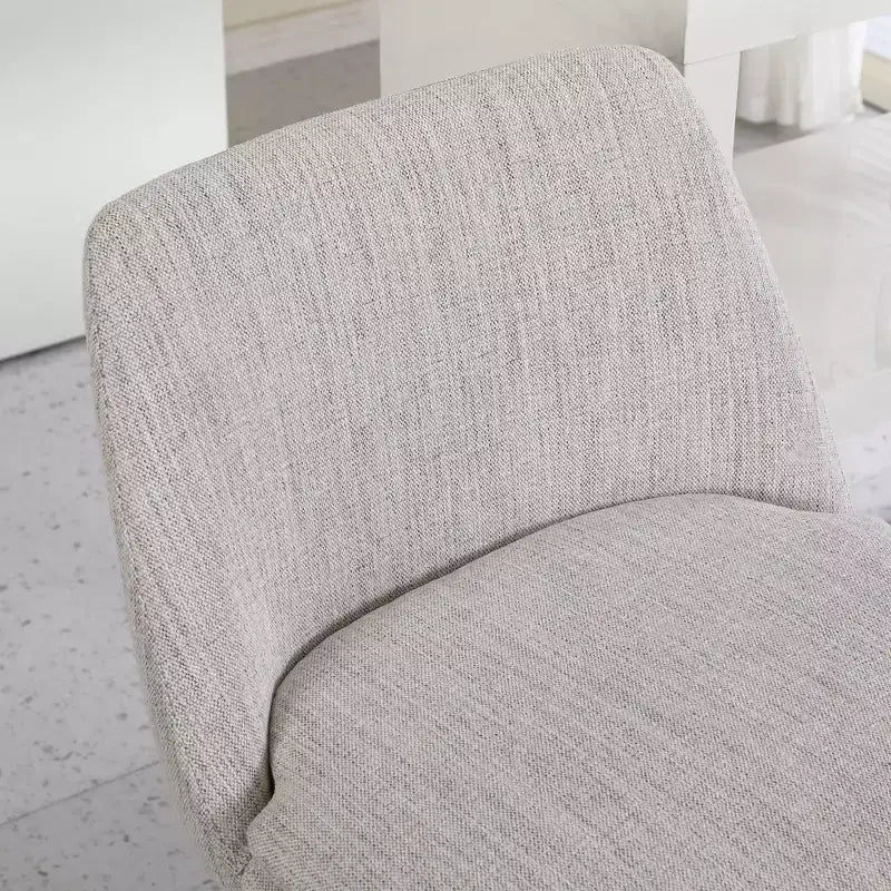 Tabourets de bar Vatros réglables en hauteur, pivotants à 360°, lot de 2