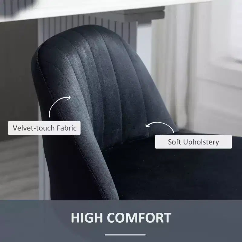 Tabourets de bar Vatros réglables en hauteur, pivotants à 360°, lot de 2