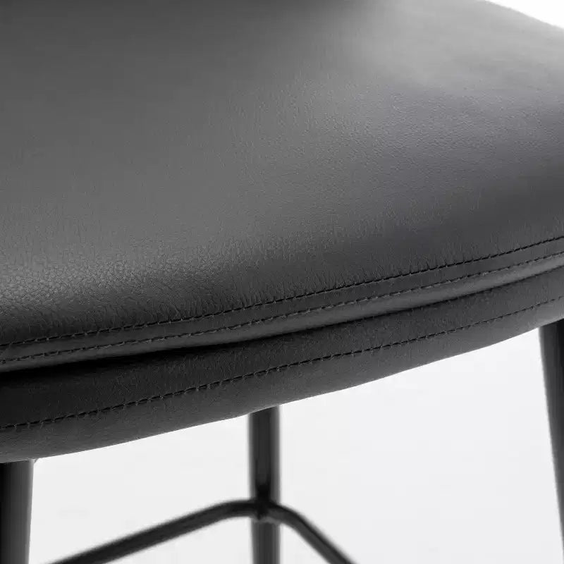 Tabourets de bar Vatros réglables en hauteur, pivotants à 360°, lot de 2