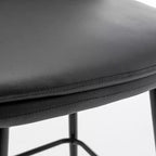 Tabourets de bar Vatros réglables en hauteur, pivotants à 360°, lot de 2