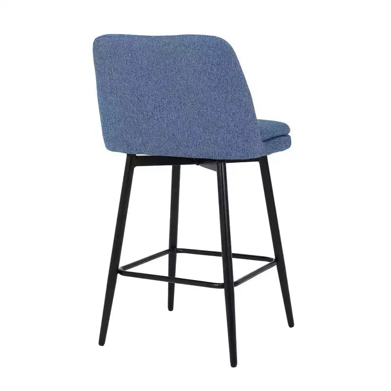 Tabourets de bar Vatros réglables en hauteur, pivotants à 360°, lot de 2