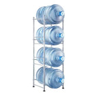 VEVOR 4 Tiers Water Jug Holder, 5 Gallon Water Bottle Holder, Single Row Water Bottle Rack for 4 Bottles, Heavy Duty Water Jug Rack