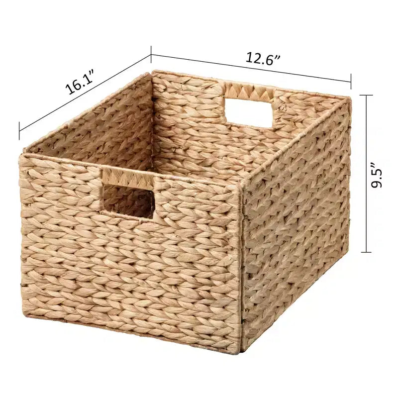 Table console de canapé eHemco X-Side avec 2 étagères et 3 paniers, café