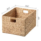 Table console de canapé eHemco X-Side avec 2 étagères et 3 paniers, café