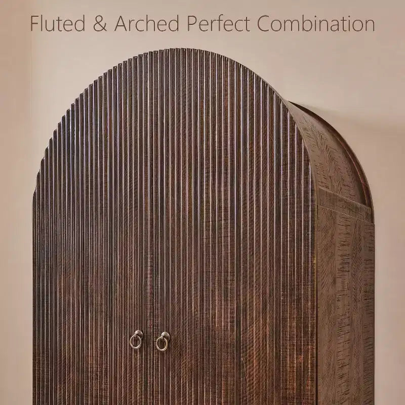 SinCiDo Armoire à arcades, armoire de garde-manger de 180 cm de hauteur, avec étagères réglables et 2 grands tiroirs, armoire, pour salon, salle de bain, cuisine