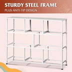 Commode à 8 tiroirs pour chambre à coucher, unité de rangement en tissu, grande commode à tiroirs pour entrée et salon