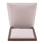 Chaise de salle à manger rembourrée Christopher Knight Home Carina en bois d'hévéa de style campagnard français (lot de 4)