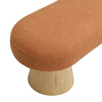 Banc de salle à manger multifonctionnel moderne Christopher Knight Home Hermose 64 en tissu bouclé