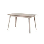 Nouvelle collection Classique, Oscar, ensemble de salle à manger 7 pièces en bois de frêne blanc