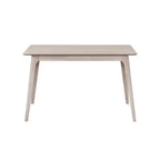 Nouvelle collection Classique, Oscar, ensemble de salle à manger 7 pièces en bois de frêne blanc