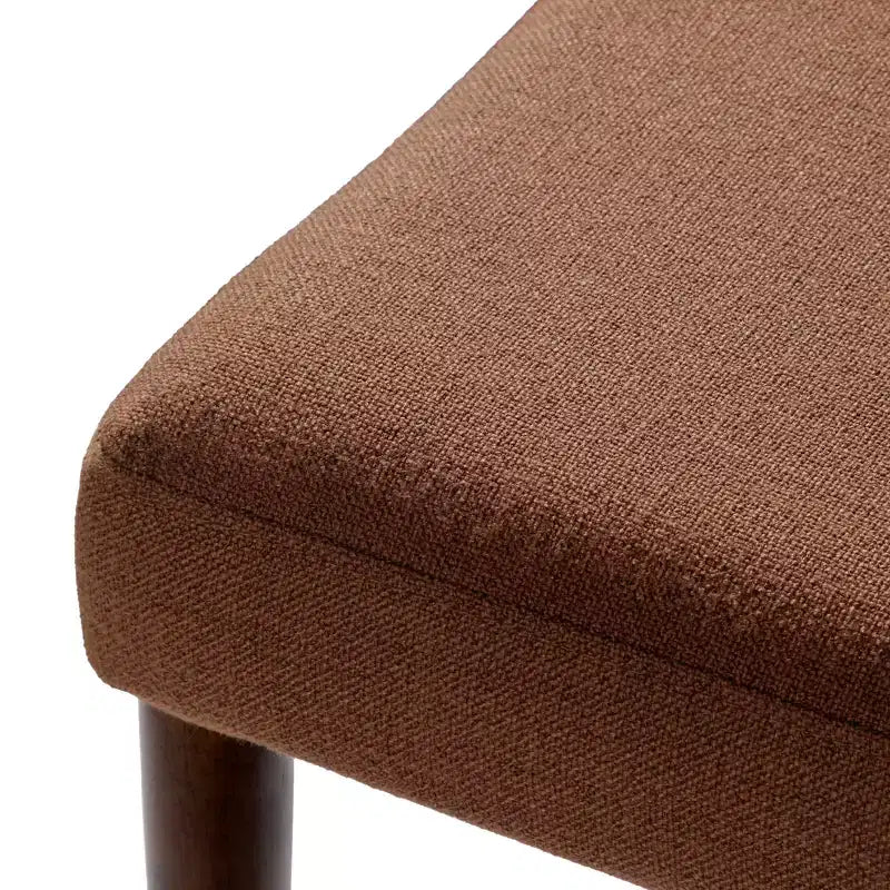 Tabouret de bar Maven Lane Vera avec revêtement en tissu, hauteur d'assise de 79 cm