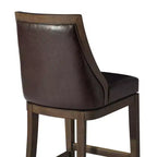 Tabouret de comptoir Maven Lane Vienna avec similicuir 26 po