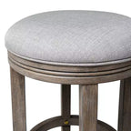 Tabouret de bar de cuisine Maven Lane Eva avec revêtement en tissu 31 po
