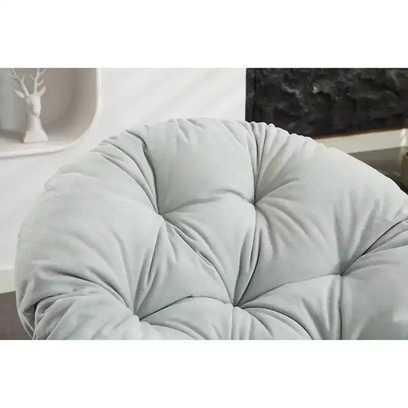 Fauteuils d'appoint Okak pour chambre à coucher, fauteuil pivotant à 360°, fauteuil d'appoint moderne surdimensionné pour salon