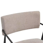 Christopher Knight Home Behrens Chaises de salle à manger rembourrées de style moderne du milieu du siècle (Lot de 2)