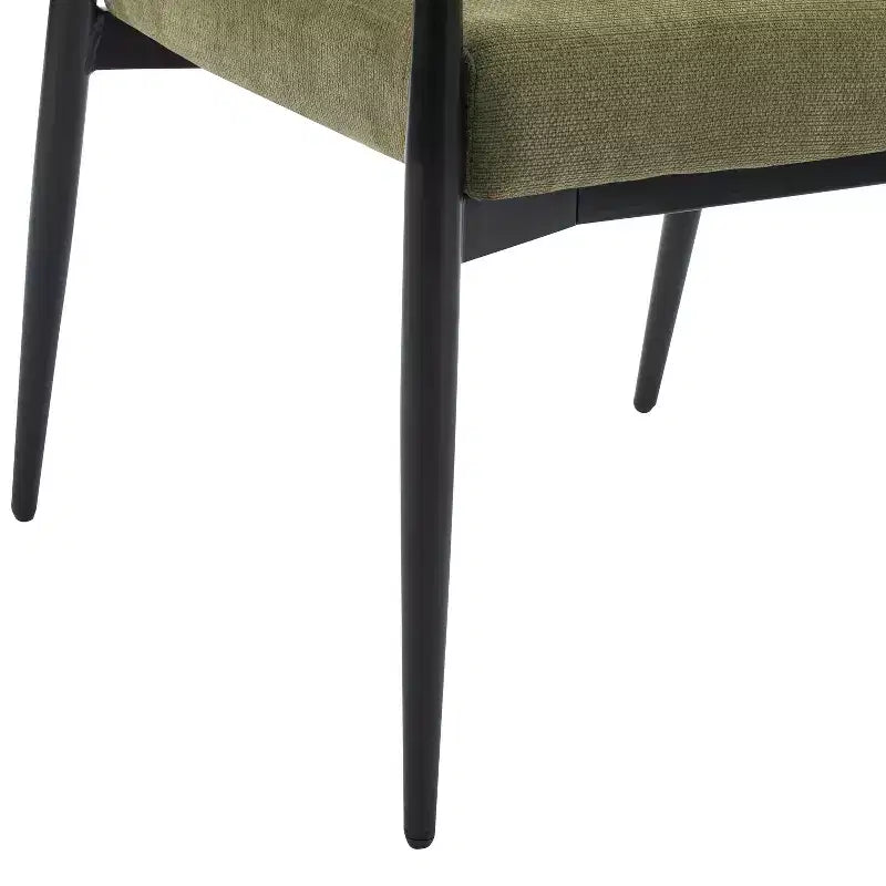 Christopher Knight Home Behrens Chaises de salle à manger rembourrées de style moderne du milieu du siècle (Lot de 2)