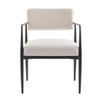 Christopher Knight Home Behrens Chaises de salle à manger rembourrées de style moderne du milieu du siècle (Lot de 2)