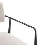 Christopher Knight Home Behrens Chaises de salle à manger rembourrées de style moderne du milieu du siècle (Lot de 2)