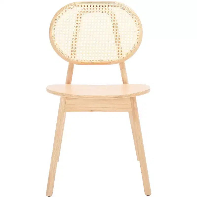 Chaise de salle à manger Kristianna en rotin (Lot de 2) - SFV4127 - Naturel - Safavieh Couture