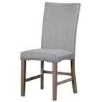 Ensemble de salle à manger 7 pièces Whisen avec chaises rembourrées et plateau à rallonge de 30,5 cm