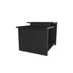Table basse rectangulaire moderne Okak 16.6 H avec étagère inférieure ouverte pour rangement de bureau à domicile pour salon/bureau, gain de place