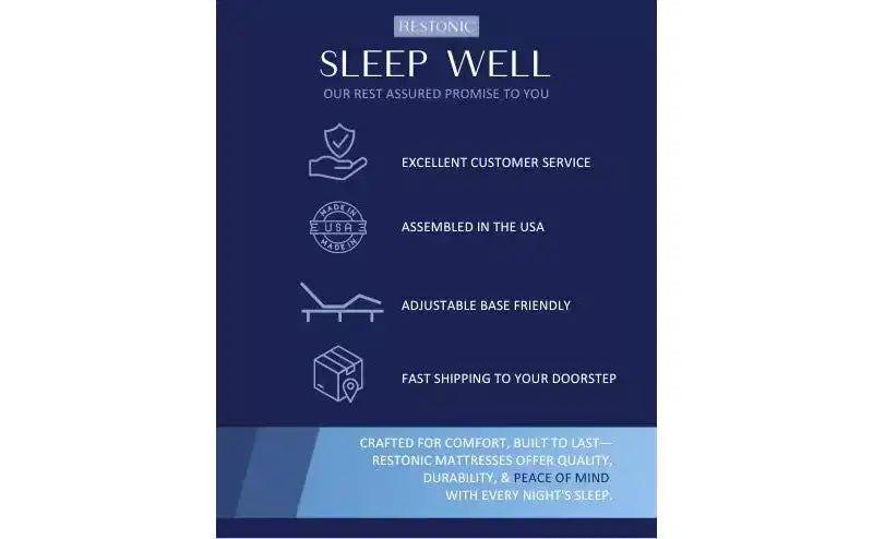 Matelas en mousse à mémoire de forme Gel II Austin 13 po Christopher Knight Home par Restonic, certifié CertiPUR-US