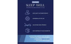 Matelas en mousse à mémoire de forme Gel II Austin 13 po Christopher Knight Home par Restonic, certifié CertiPUR-US