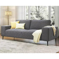 AMERLIFE 89 3 Seater Modern Sofa with Extra Deep Seats, Comfy Couch for Living Room