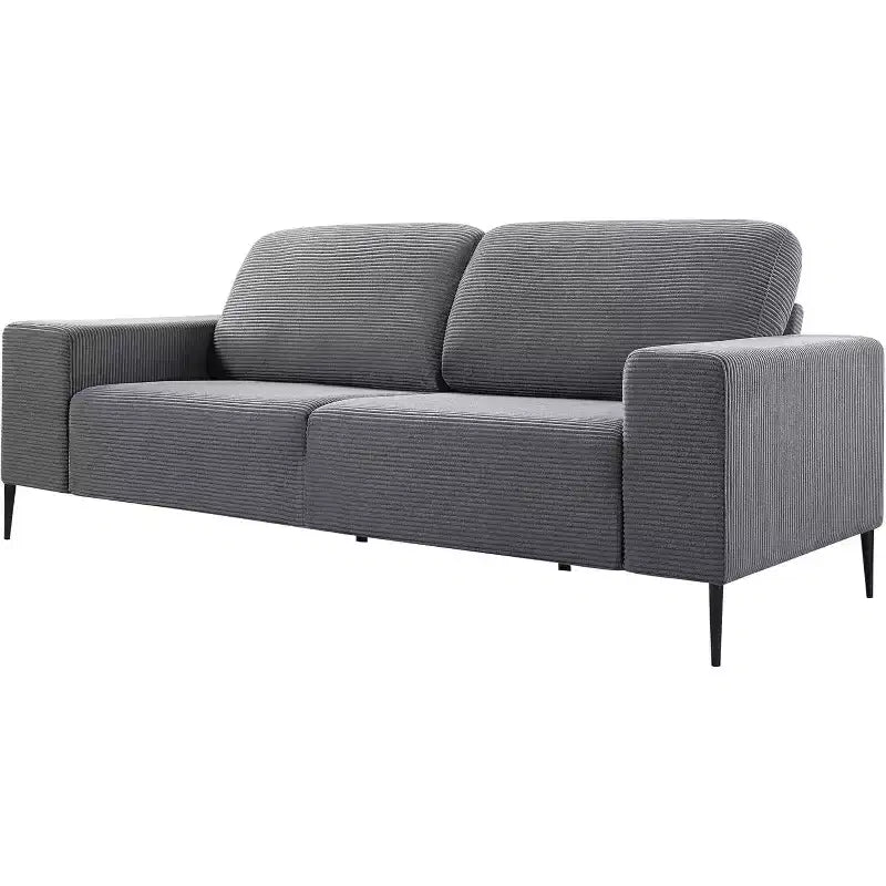 AMERLIFE 89 Canapé moderne 3 places avec assise extra profonde, canapé confortable pour salon