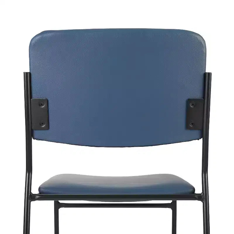 Lot de 5 chaises empilables à haute densité Flash Furniture de la série HERCULES, capacité de 227 kg, avec base luge