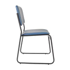 Lot de 5 chaises empilables à haute densité Flash Furniture de la série HERCULES, capacité de 227 kg, avec base luge