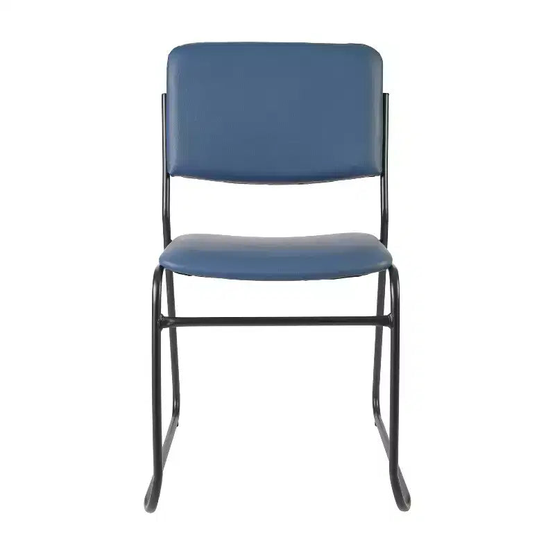 Lot de 5 chaises empilables à haute densité Flash Furniture de la série HERCULES, capacité de 227 kg, avec base luge
