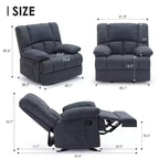 Fauteuil relax inclinable géant pour salon adultes