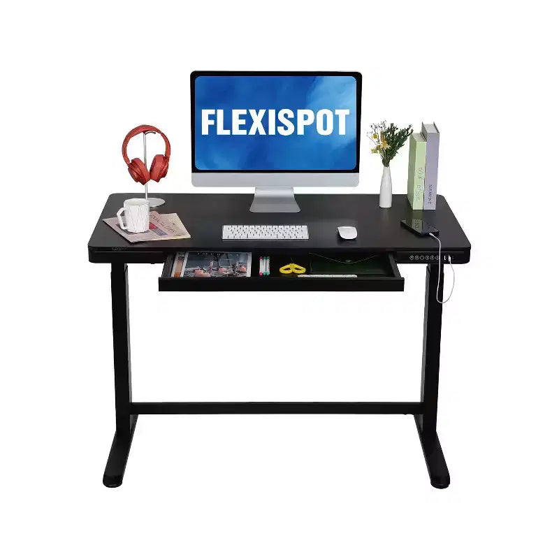 Bureau assis-debout électrique réglable en hauteur FlexiSpot série EW8